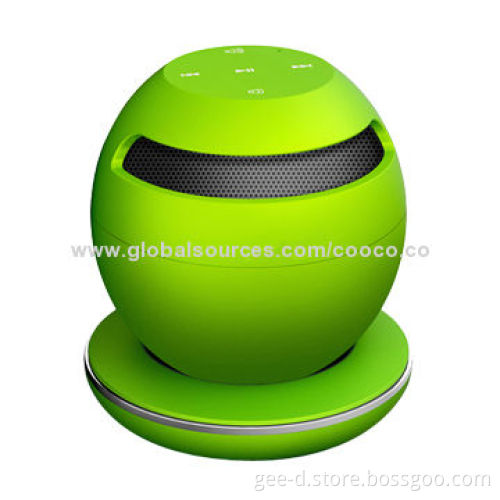 Nice Bluetooth Speaker with CE/FCC/RoHS and BQB Mark, 500mAh Battery Capacity